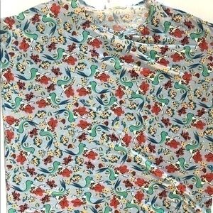 LuLaRoe Disney Little Mermaid Women's Top Size Small